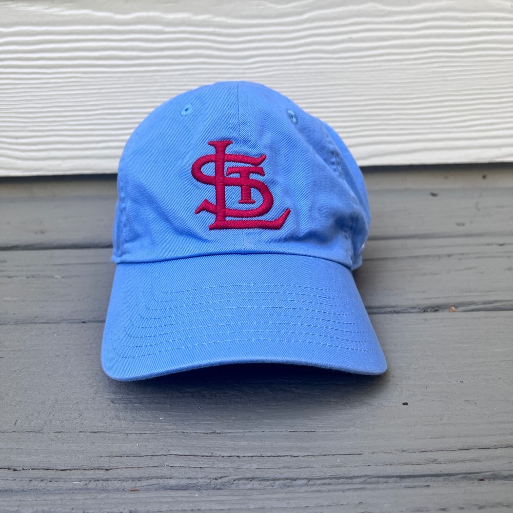 Nike St. Louis Cardinals Hat Mens OSFM Blue Excellent MLB‎ Cooperstown Cap